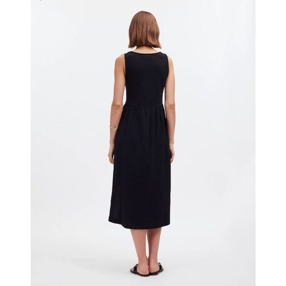 NWT Madewell Women's Blank Knit Tank Midi Dress Classic Minimalistic Size XS - Picture 4 of 8